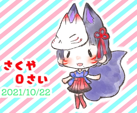 最短２日：SNSアイコン等イラスト作成します イメージ1