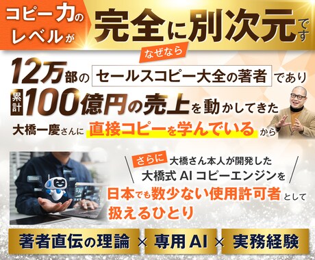 月額定期〜LPセールスコピーを月3本まで制作します 代理店・制作会社の外注先として月額定額でご活用ください イメージ2