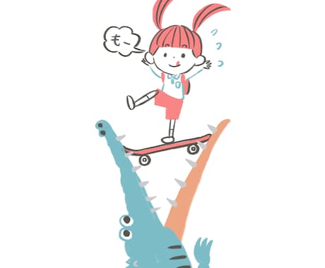 可愛いオリジナルイラスト描きます POPでレトロで手書き風イラスト イメージ2