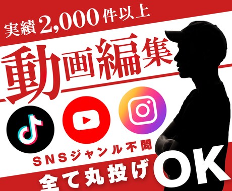 最短2日★理想の動画編集を致します 定期投稿やスピード仕上げにも対応できます! イメージ1