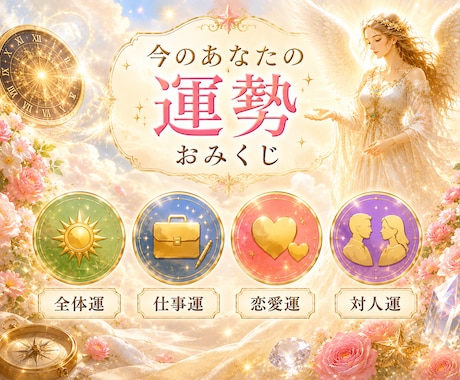 幸運を呼ぶ光の占い♡心ほぐれる運勢便り໒꒱届けます 今のテーマ☆全体運＊仕事運＊恋愛運＊対人運＊開運アドバイス等 イメージ2