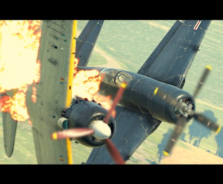 ゲームを使用してミリタリー映画風の画像を制作します 戦争系、陸海空のサムネイルや戦史の1ページなどを作ります イメージ2