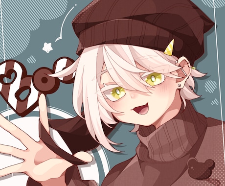 可愛いイラストアイコンを描きます イメージ1