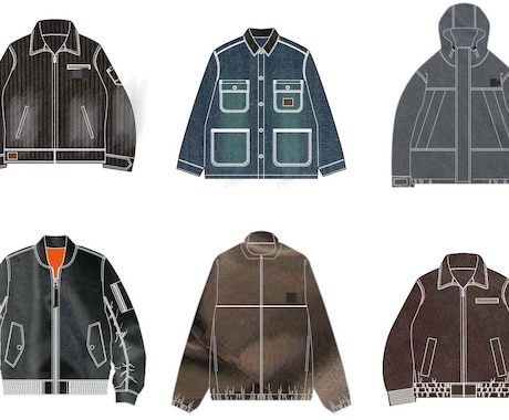 絵型描きます あなたのイメージしたデザインを形に落とし込みます！ イメージ1