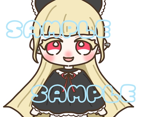 SNS用アイコン描きます デフォルメアイコン描きます！男女どちらでもOKです。 イメージ1