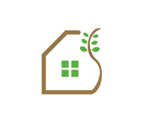 自然と家の共存をイメージしております 起業・開業などこれからオリジナルロゴが必要な方へ イメージ1