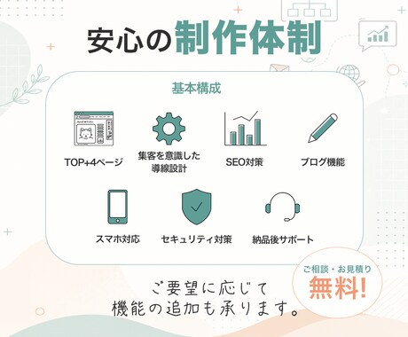WordPressで集客につながるHPを制作します 「SWELL」で高品質かつSEOに強いHPを提供 イメージ2