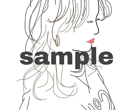 SNSなど似顔絵アイコン作ります 誰ともかぶらない素敵なアイコンに♩ イメージ2