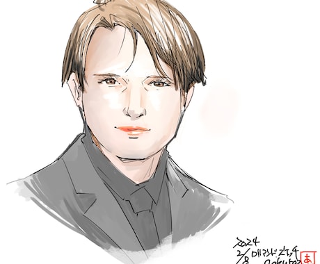 SNSアイコン　お描きします 似顔絵　キャラクター SNSアイコン用にお描きします。 イメージ1