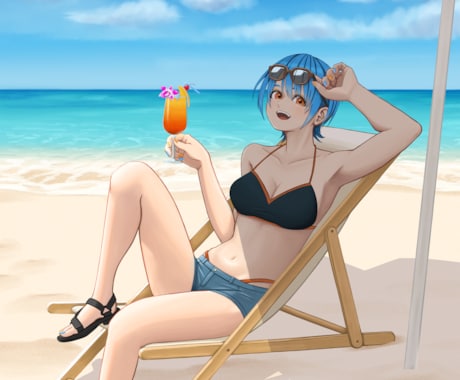 ご希望のイラスト描きます 一枚絵・立ち絵・サムネイル等、ご希望のイラスト描きます！ イメージ2