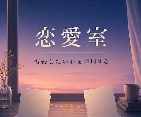復縁したい気持ちと今の状況を一緒に整理します 焦って連絡する前に可能性と距離感を見つめ直します イメージ1