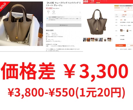 メルカリで得する商品リサーチのやり方教えます この方法を知れば、初心者でも利益率の高い商品が見つかります イメージ2
