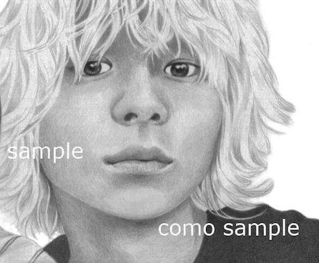 ハイクオリティな似顔絵を鉛筆デッサンで手描きします ♪精密描写＊ウェルカムボード＊記念プレゼント＊アイコンなどに イメージ2