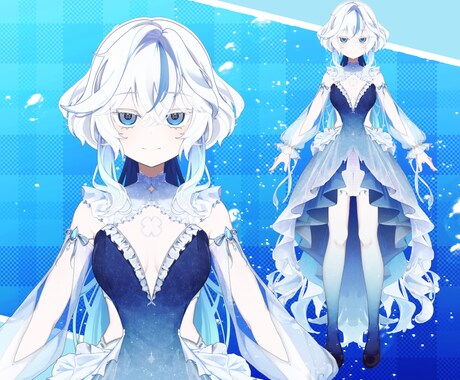 一名様限定！高品質なVtuberモデル売ります 【最短翌日納品】自主制作作品なので破格のお値段で提供します！ イメージ2