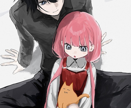 かわいい一枚絵を描きます 温もりのある厚塗りが得意です！ イメージ2