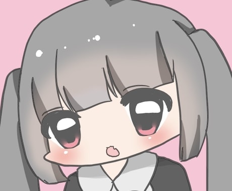 24時間以内に可愛いアイコン描きます 自分のアイコンが欲しい方に是非! イメージ1