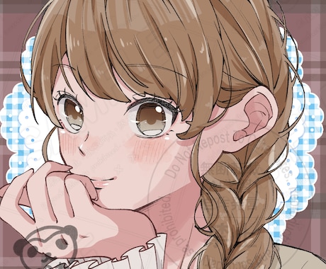 SNS向け☆アイコンイラストお描きします デフォルメ〜等身イラストなど☆幅広く対応させていただきます！ イメージ2