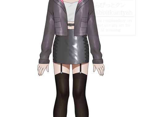 立ち絵イラスト作成します クールでかっこいい子を描くのが得意です イメージ2