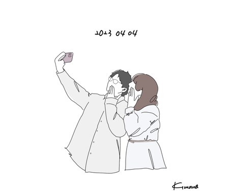 ゆる線画イラストを承ります イメージ1