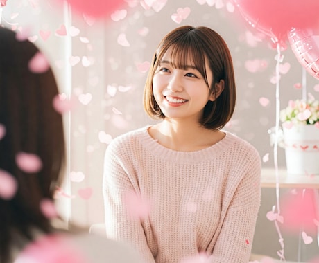 恋の悩み、一緒に解決します 恋愛のドキドキからキュンキュンモヤモヤなんでも聞きます♡ イメージ1