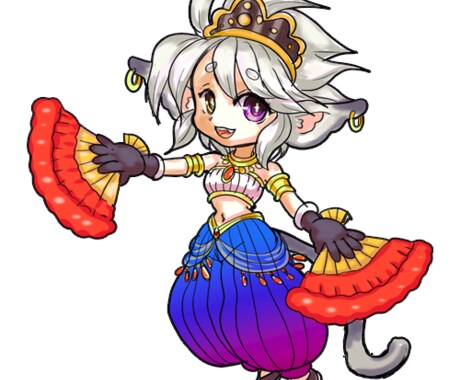 ミニキャラ描きます あなただけのミニキャラ描きます! イメージ2