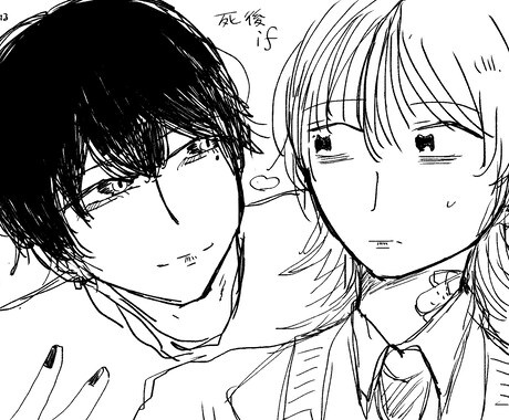 モノクロイラストお描きします モノクロイラストをお描き致します。 イメージ1
