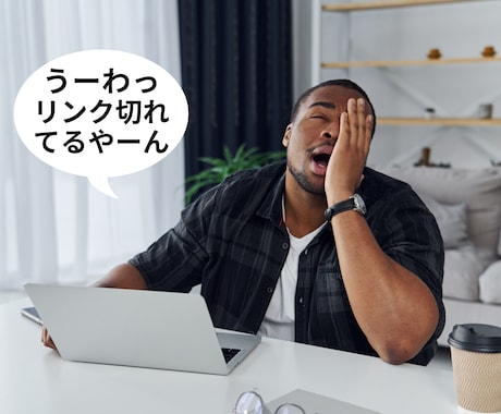 リンク切れ・画像切れなど貴社のページチェックします ECサイト・WEBサイト等のチェック代行 イメージ2