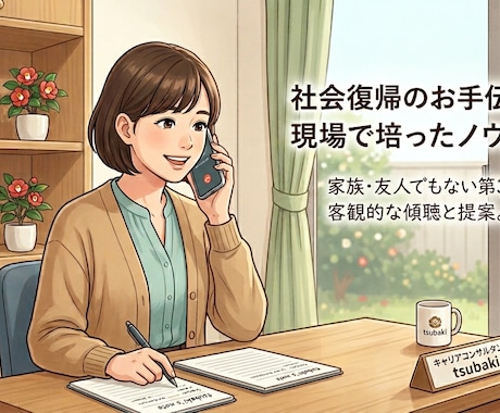 休職中の方必見！お悩み伺います 復職・転職・休職中の過ごし方などご相談ください★ イメージ1