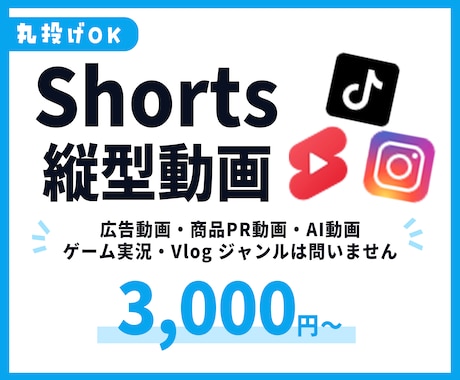 全SNS動画対応のShort動画を編集します 撮影素材を魅力的なShort動画へ！SNS運用にも◎ イメージ1
