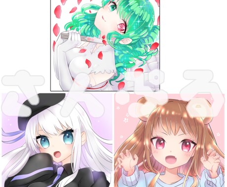 アイコン製作します SNSなどに使えるあなただけのアイコンを描きます イメージ2