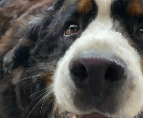 お写真をもとに温もりのあるペットの似顔絵制作します ※こちらの似顔絵は現在停止中となります※ イメージ2