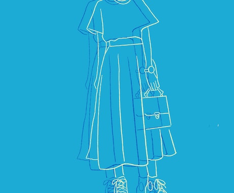 シンプルで目を引くアイコン作ります おしゃれなアイコンにしませんか？ イメージ1