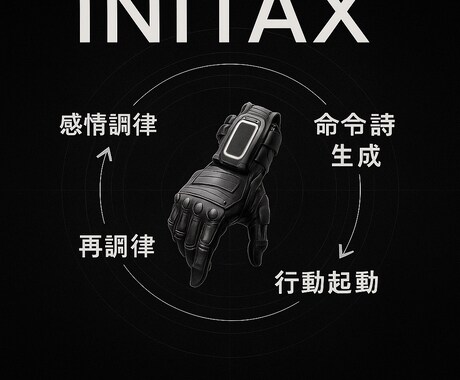 INITAX｜命令詩で精神OSを再構築します 詩的構文で行動と言語を再構築する非同期チャット支援 イメージ1