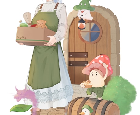 綺麗な線画で、キャラが際立つイラストを描きます オリジナルキャラ・VTuberの活動絵など大歓迎！！ イメージ2