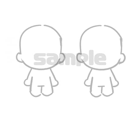 ミニ、ディフォルメキャラクター描きます ミニキャラのイラスト制作を行います！ イメージ2