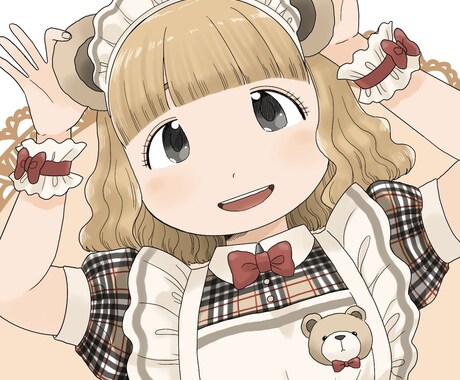 SNSのアイコン、ヘッダー描きます 可愛くて優しい雰囲気のイラスト！ イメージ2