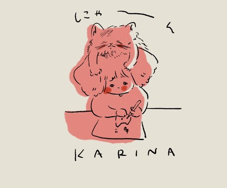 赤ちゃんや小さいお子様、ペットのイラスト描きます デフォルメ風のかわいいイラストです。 イメージ2