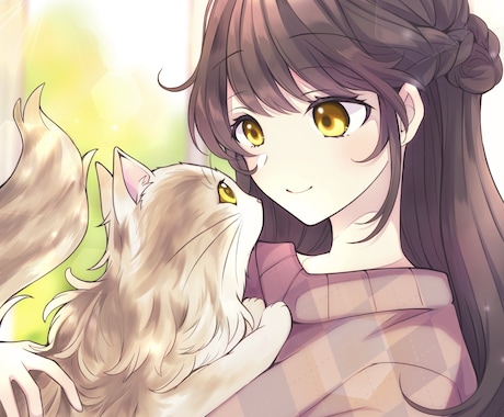 SNS彩る！かわいいアイコンを制作いたします カラフルかわいいイラストで気分を晴れやかに！ イメージ2