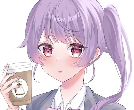 とにかく！可愛い女の子描きます SNSアイコンや動画サムネに！オリキャラやコテキャOK！ イメージ1