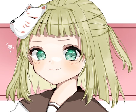 SNSなどに使えるアイコン描きます 可愛い女の子を描くのが得意です!! イメージ2