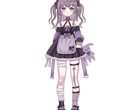 TRPG・Vtuber・配信者様|立ち絵制作します 打ち合わせ・修正丁寧対応|愛着の持てるオリジナル立ち絵を！ イメージ1
