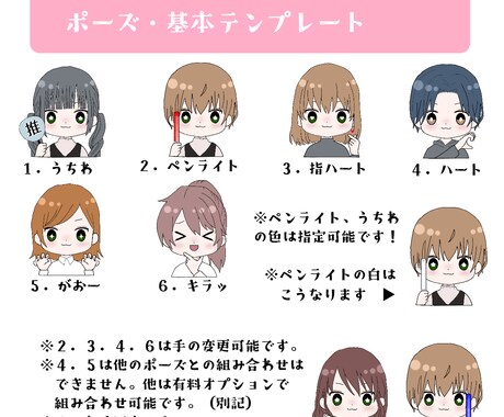 オタク・推しごと向け！ゆるかわアイコン作成します オタク特化！あなたの推しごとに寄り添うアイコンを作ります！ イメージ2