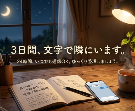 INFJの私があなたの心に寄り添いお返事を届けます 24時間いつでも送信OK。モヤモヤを、一緒に紐解きます イメージ1