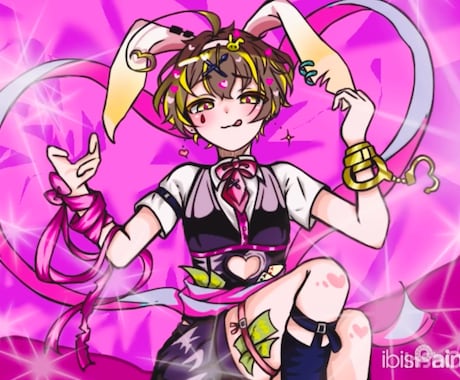 お好きなイラスト描きます 依頼者様の好みに合わせた1枚絵を描かせていただきます！ イメージ1