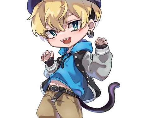 商業使用OK！デフォルメキャライラスト描きます 商業利用OK！グッズ等に使い易いSDイラスト制作 イメージ2