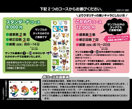 認知度UP！オリジナルキャラクター制作承ります 商用・2次利用OK!  販売促進•PRにご活用ください イメージ2