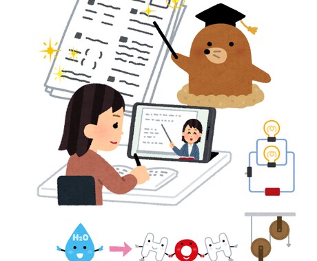 小中学生の家庭学習をサポートします 60分間、質問し放題！納得できるまでとことんサポート！！ イメージ1