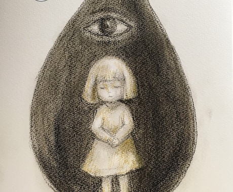 ちょっとダークな似顔絵描きます アナログ！ペン画・鉛筆画・水彩画・パステル画ご希望承ります。 イメージ2