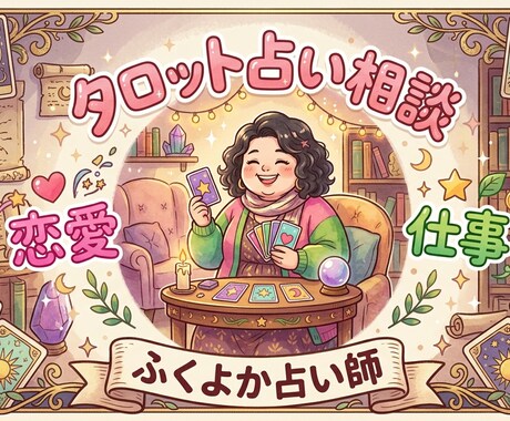 タロットを使い占いをします 迷えるあなたの道しるべタロットカードが答えを教えてくれます イメージ1