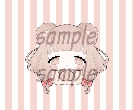 SNS等のアイコン制作致します ふわふわしたかわいい絵柄で描きます！ イメージ1